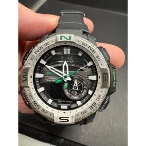 CASIO PRG280-1 (5415) ProTrek Twin Sensor Men's Analog/Digital Watch Working